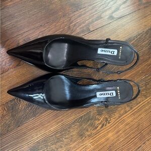 Dune London Black Patent Heels